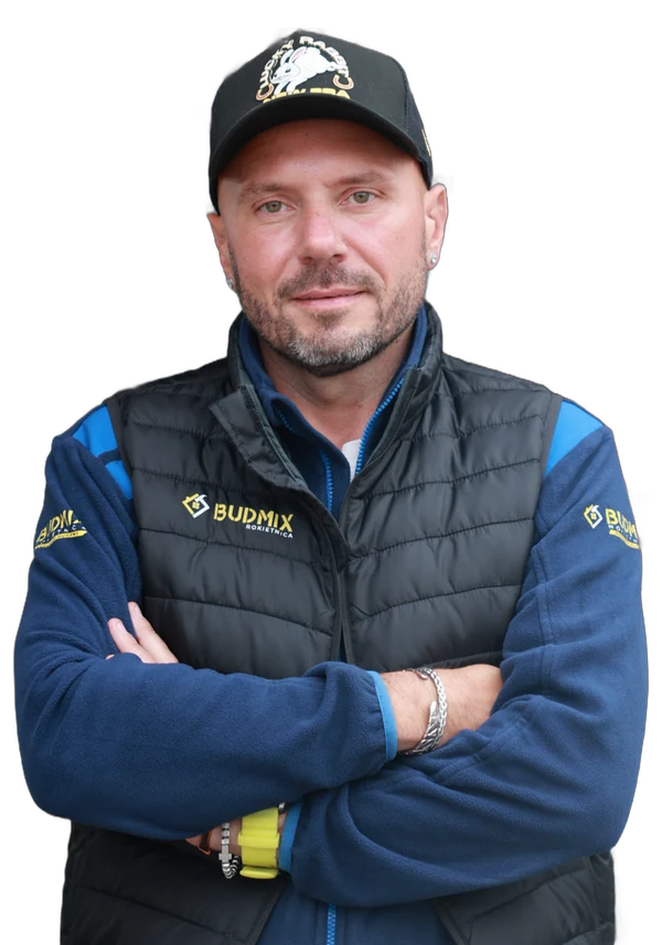 Tomek z hurtowni BUDMIX Rokietnica – zadzwoń i sprawdź dostępność materiałów